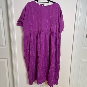 Rachel Comey Purple Oversized Dress